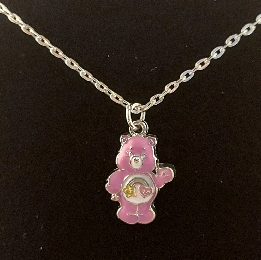 True Heart Care Bear Pendant Necklace #1